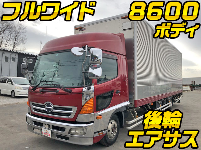 HINO Ranger Aluminum Van BDG-FD8JUWG 2011 638,433km