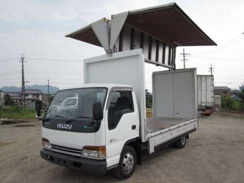 ISUZU Elf Aluminum Wing KK-NPR71LV 2001 140,575km