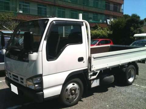 ISUZU Elf Flat Body PB-NKR81A 2006 136,000km