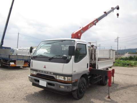 MITSUBISHI FUSO Canter Truck (With 4 Steps Of Cranes) KC-FE649C 1996 43,929km