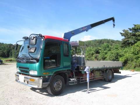 ISUZU Forward Truck (With 3 Steps Of Cranes) KL-FSR33L4R 2000 583,391km