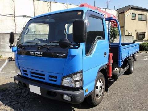 ISUZU Elf Truck (With 5 Steps Of Cranes) PA-NPR81R 2005 13,010km