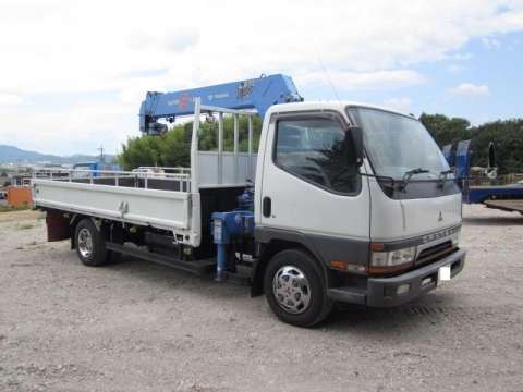 MITSUBISHI FUSO Canter Truck (With 5 Steps Of Cranes) KC-FE642G 1998 55,202km