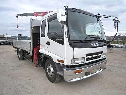 ISUZU Forward Truck (With 4 Steps Of Cranes) PA-FRR34K4 2005 163,200km