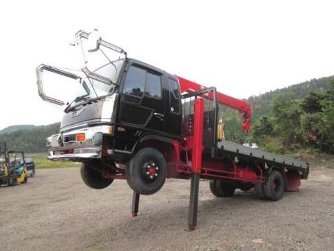 HINO Ranger Self Loader (With 3 Steps Of Cranes) U-FD3HKAK 1991 240,766km