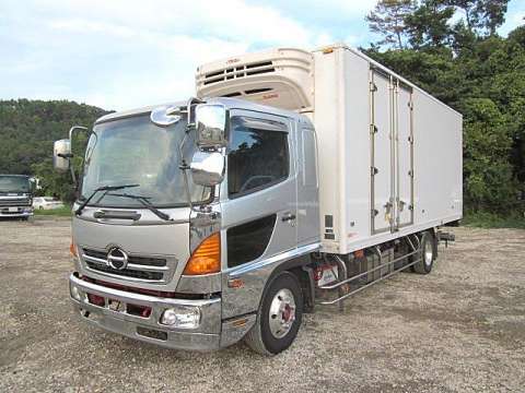 HINO Ranger Refrigerator & Freezer Truck BKG-FD7JLYA 2008 258,143km