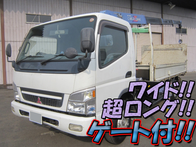 MITSUBISHI FUSO Canter Truck (With 4 Steps Of Cranes) PA-FE83DGN 2005 337,919km