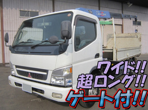 MITSUBISHI FUSO Canter Truck (With 4 Steps Of Cranes) PA-FE83DGN 2005 337,919km_1