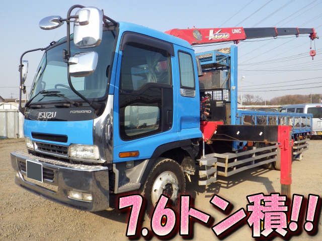 ISUZU Forward Truck (With 4 Steps Of Unic Cranes) KL-FSR33K4R 2002 359,584km