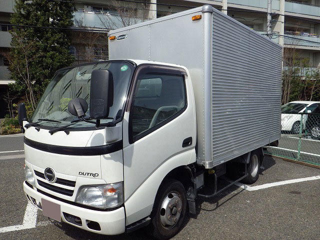 HINO Dutro Aluminum Van BKG-XZU508M 2008 110,688km