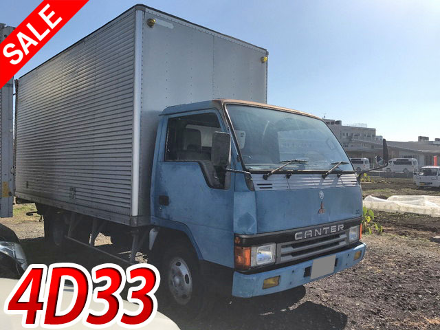 MITSUBISHI FUSO Canter Aluminum Van U-FE437EV 1991 189,536km