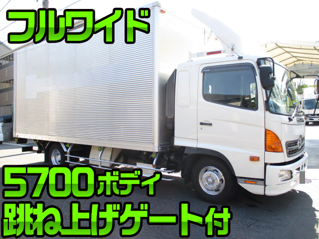 HINO Ranger Aluminum Van BDG-FD8JKWA 2011 459,000km