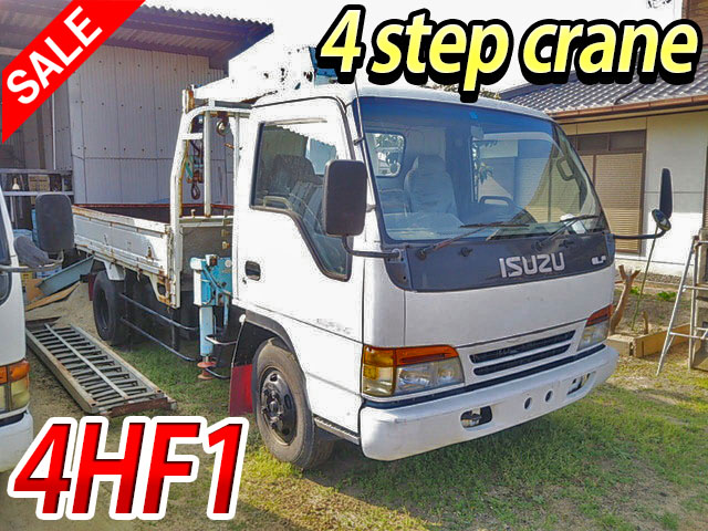 ISUZU Elf Truck (With 4 Steps Of Cranes) U-NPR66LR 1993 54,731km