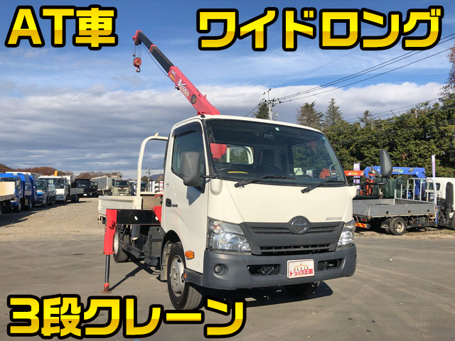 HINO Dutro Truck (With 3 Steps Of Unic Cranes) SKG-XZU710M 2011 47,448km