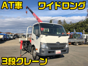 HINO Dutro Truck (With 3 Steps Of Unic Cranes) SKG-XZU710M 2011 47,448km_1