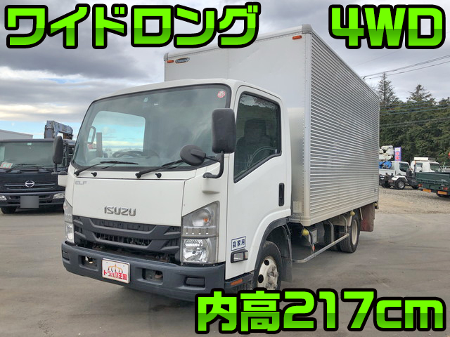 ISUZU Elf Aluminum Van TKG-NPS85AN 2015 147,425km