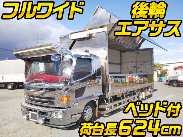 HINO Ranger Aluminum Wing TPG-FD7JLAG 2016 124,452km