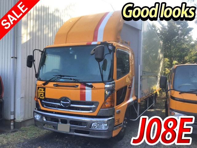 HINO Ranger Aluminum Wing PB-FD8JLFG 2005 746,153km