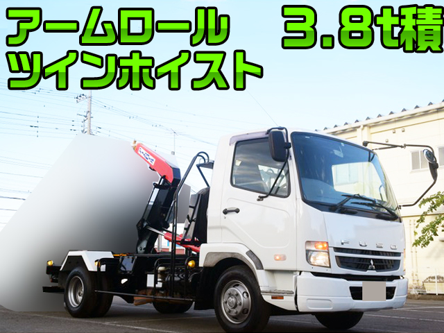 MITSUBISHI FUSO Fighter Container Carrier Truck PDG-FK71R 2009 316,000km