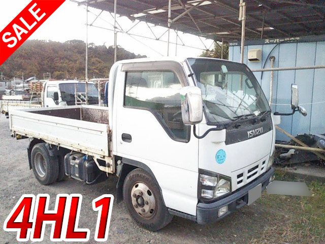 ISUZU Elf Flat Body PB-NKR81A 2006 242,393km