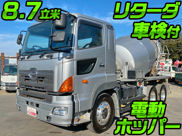 HINO Profia Mixer Truck QKG-FS1AKAA 2014 119,645km