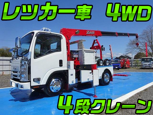 ISUZU Elf Wrecker Truck 2PG-NMS88AN 2019 423km