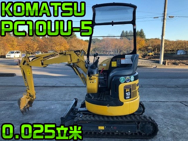 KOMATSU Others Mini Excavator PC10UU-5 2015 125h
