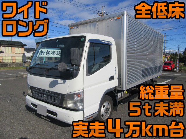 MITSUBISHI FUSO Canter Aluminum Van PDG-FE82B 2008 47,000km