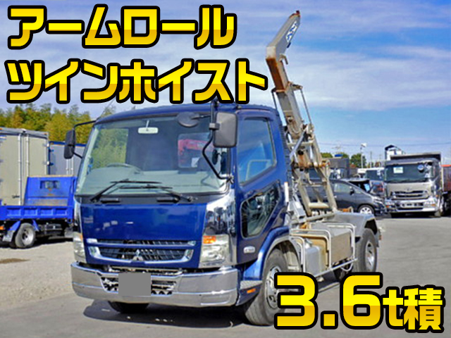 MITSUBISHI FUSO Fighter Container Carrier Truck PDG-FK71F 2010 309,000km