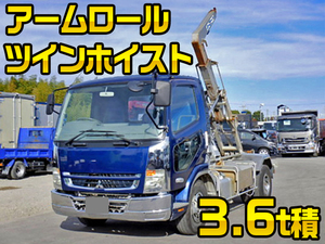 MITSUBISHI FUSO Fighter Container Carrier Truck PDG-FK71F 2010 309,000km_1