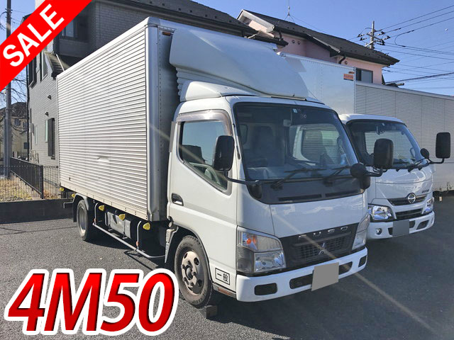 MITSUBISHI FUSO Canter Aluminum Van PDG-FE72D 2010 253,773km