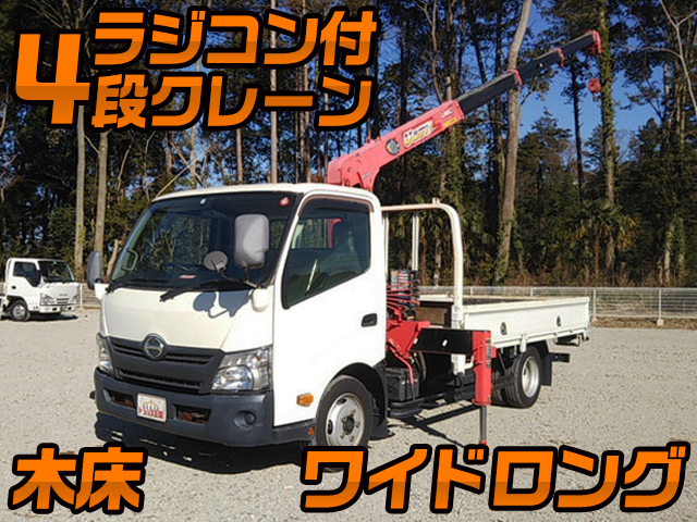HINO Dutro Truck (With 4 Steps Of Unic Cranes) SKG-XZU710M 2011 24,364km