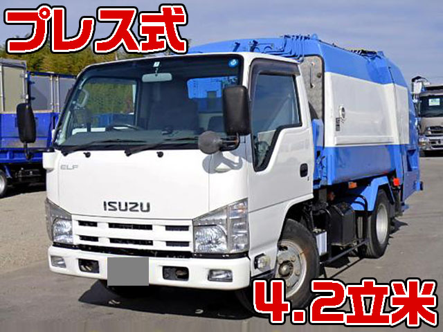 ISUZU Elf Garbage Truck SKG-NKR85A 2012 63,000km