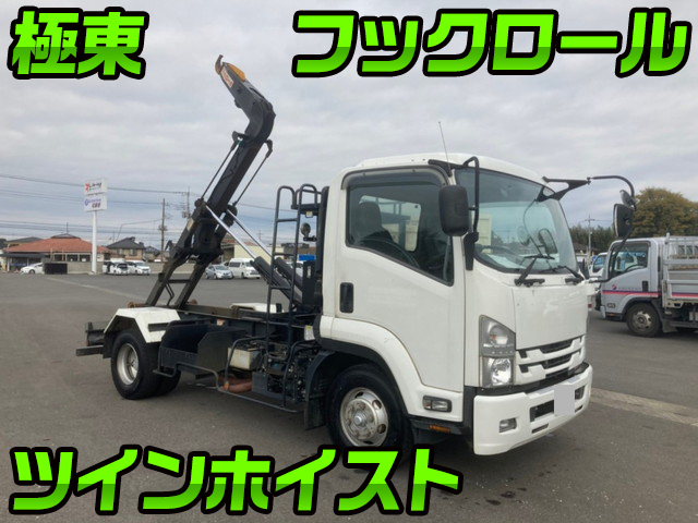 ISUZU Forward Hook Roll Truck TKG-FRR90S2 2015 117,000km