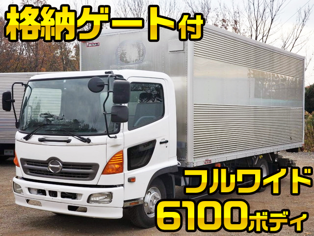 HINO Ranger Aluminum Van ADG-FC6JJWA 2005 210,000km