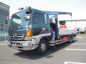 HINO Ranger Truck (With 4 Steps Of Cranes) KK-FD1JLEA 2003 784,084km_1