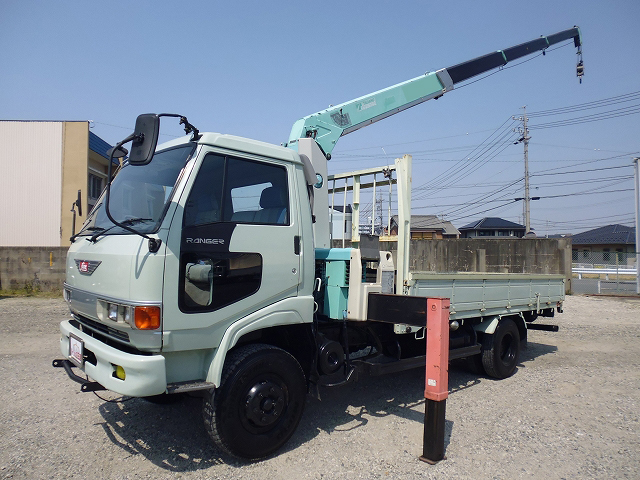 HINO Ranger Truck (With 4 Steps Of Cranes) U-FC3HGAA 1991 