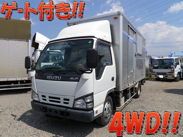 ISUZU Elf Aluminum Van PB-NKS81AN 2007 232,260km