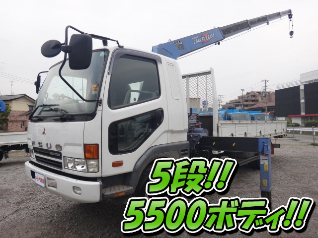 MITSUBISHI FUSO Fighter Truck (With 5 Steps Of Cranes) KK-FK61HK 2001 232,000km