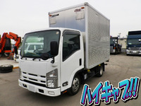 ISUZU Elf Aluminum Van BKG-NMR85AN 2007 190,040km_1