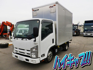 ISUZU Elf Aluminum Van BKG-NMR85AN 2007 190,040km_1