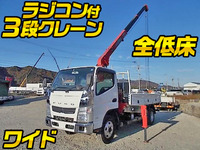 MITSUBISHI FUSO Canter Truck (With 3 Steps Of Cranes) TKG-FEA50 2014 37,847km_1