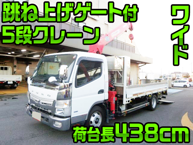 MITSUBISHI FUSO Canter Truck (With 5 Steps Of Cranes) TPG-FEB80 2017 73,000km