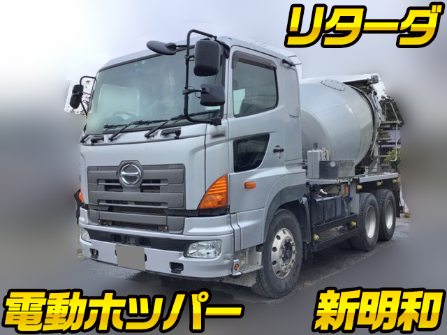 HINO Profia Mixer Truck QKG-FS1AKAA 2014 121,643km