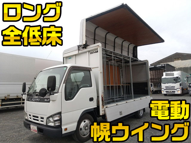 ISUZU Elf Covered Wing PB-NKR81AN 2007 203,225km