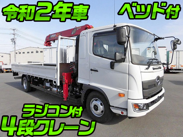 HINO Ranger Truck (With 4 Steps Of Cranes) 2KG-FD2ABA 2020 1,500km