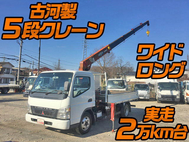 MITSUBISHI FUSO Canter Truck (With 5 Steps Of Cranes) PA-FE82DE 2005 27,364km