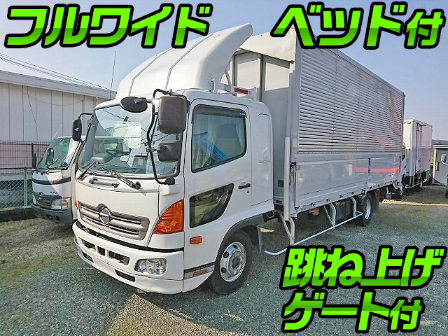 HINO Ranger Aluminum Wing TKG-FD9JLAA 2013 540,062km