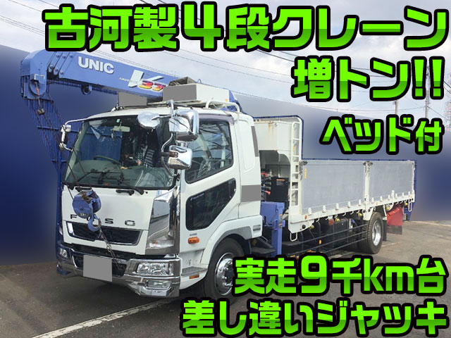 MITSUBISHI FUSO Fighter Truck (With 4 Steps Of Unic Cranes) LKG-FK62FZ 2011 9,107km