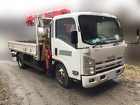 ISUZU Elf Truck (With 4 Steps Of Unic Cranes) TKG-NPR85AR 2012 75,255km_3